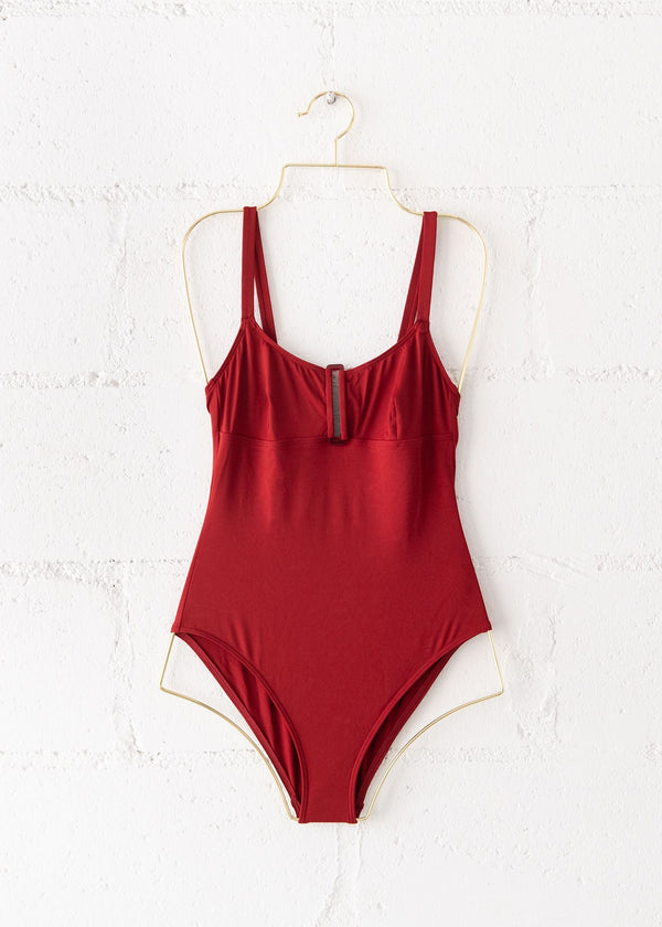 One Piece Nageur Bathing Suit in Grenade, from DNDU