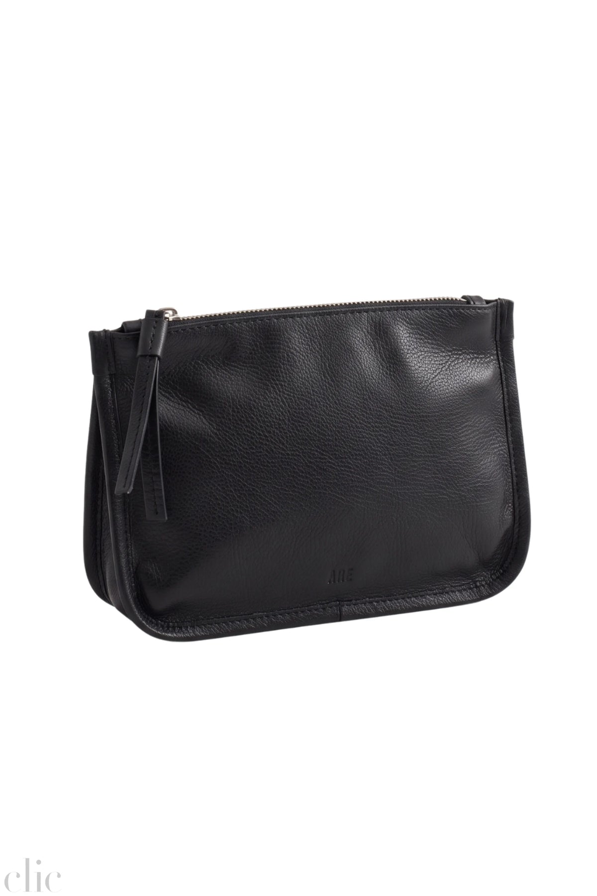 Medium Gia Pouch in Black Leather, from ARE Studio