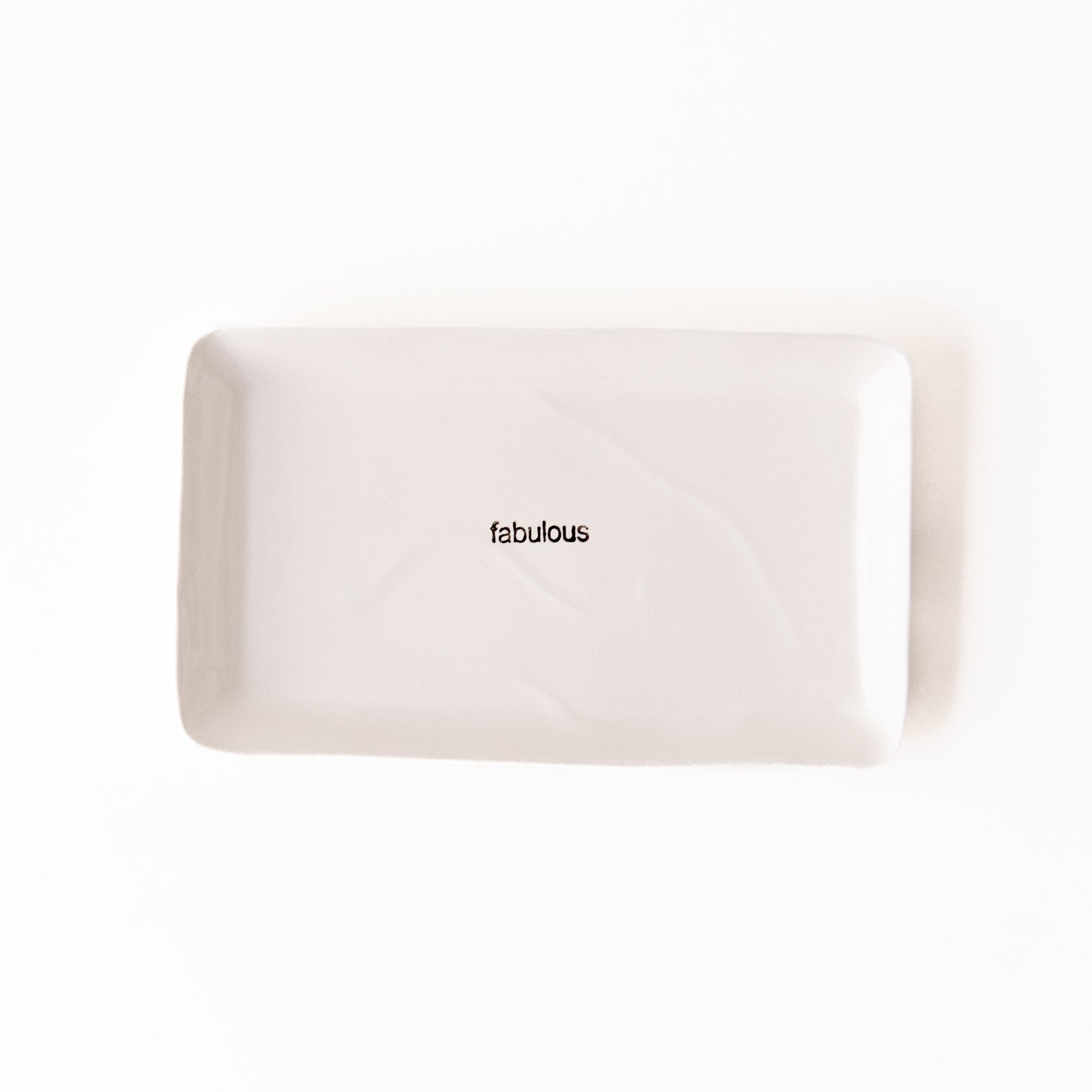 Small Rectangular 'Fabulous' Tray, from Davistudio