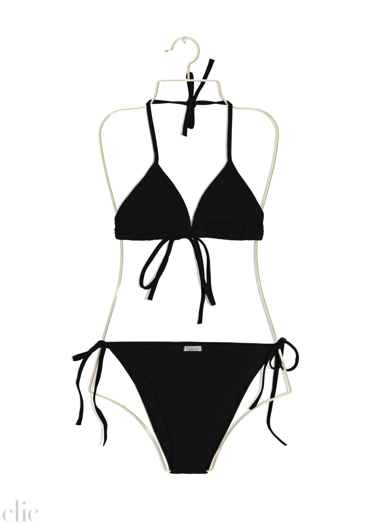 Gina Bikini in Black, from Hunza G