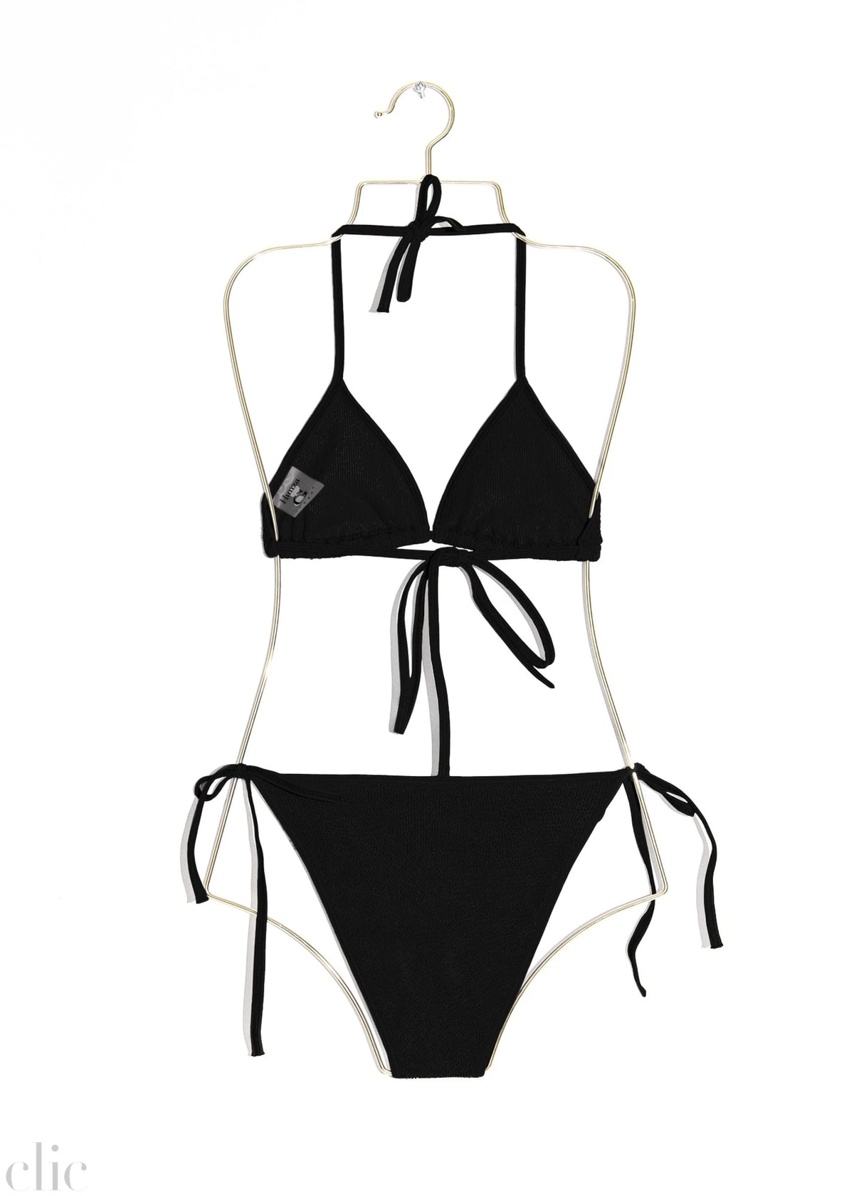 Gina Bikini in Black, from Hunza G