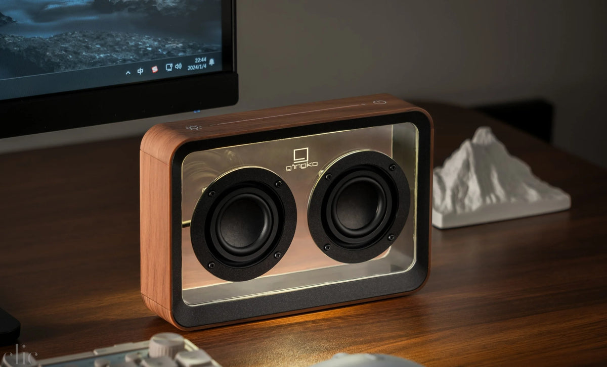 Mage See Through Speaker in Walnut