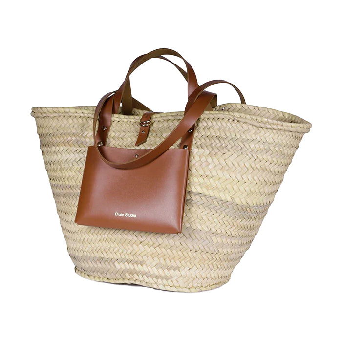 Grand Panier II Bag in Tan, from Craie Studio