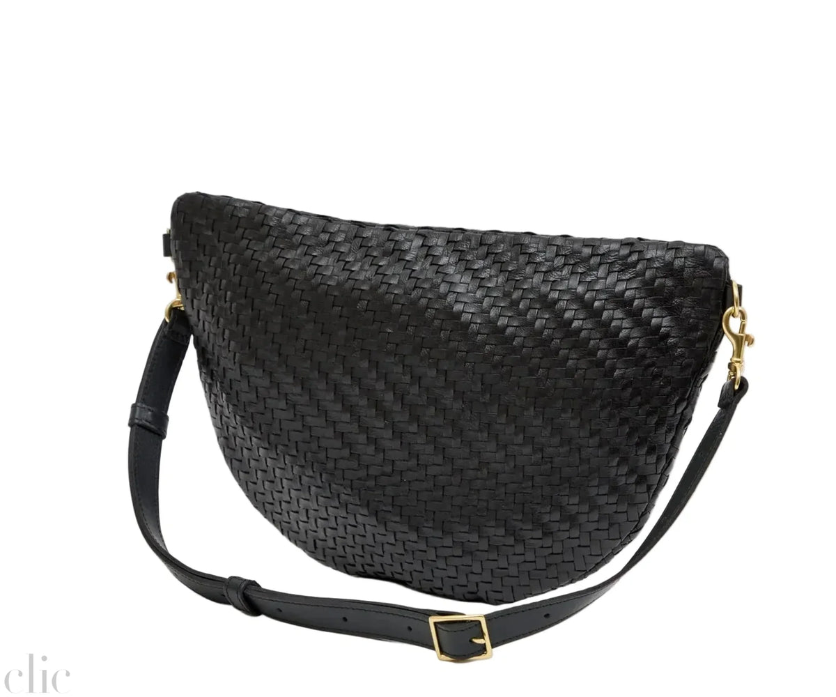 Grande Fanny Checker in Black, from Clare V
