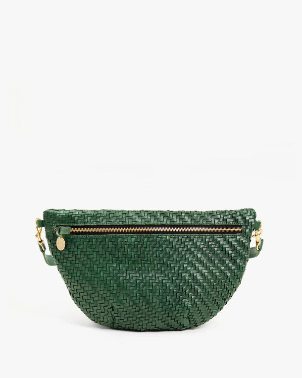 Grande Fanny Zig Zag in Evergreen, from Clare V