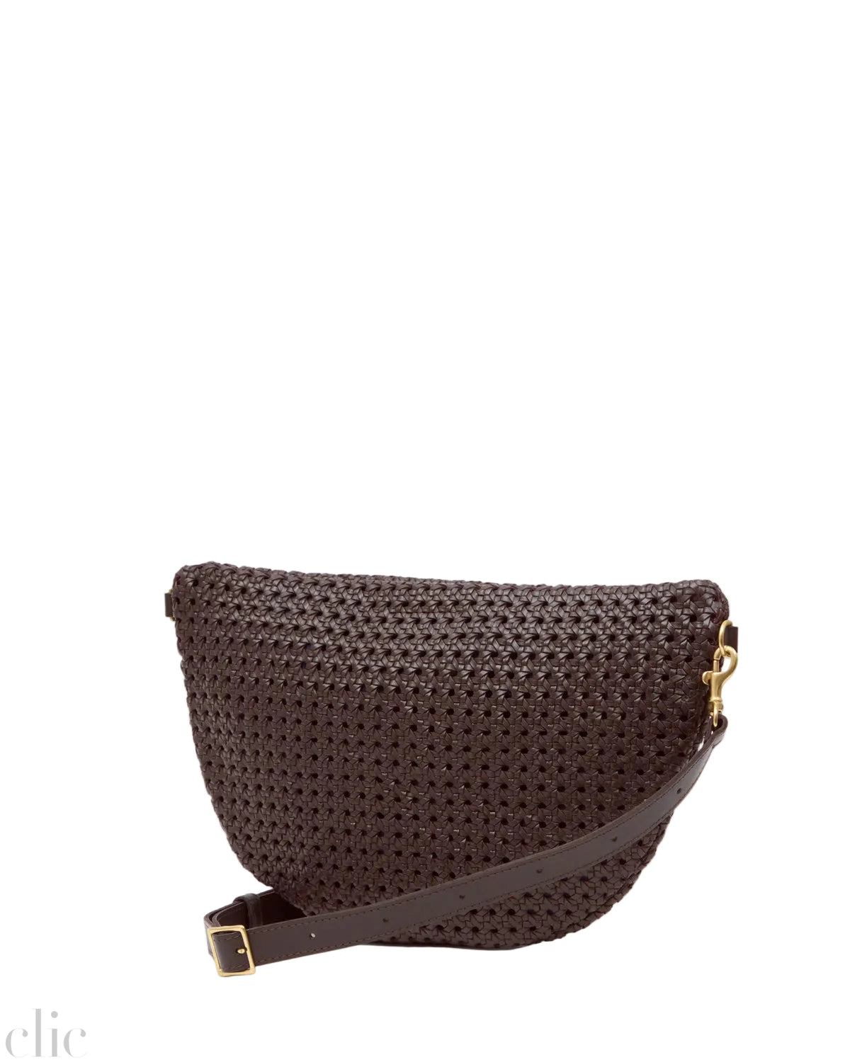 Grande Fanny Pack in Chocolate Rattan, from Clare V