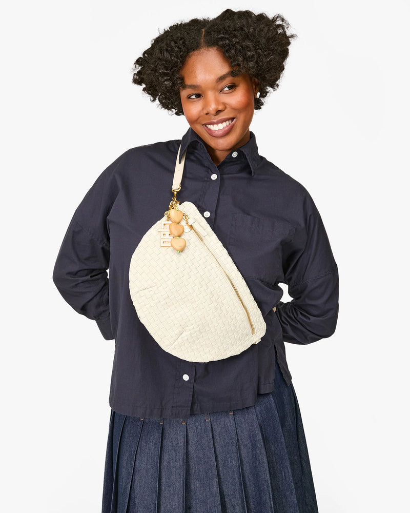 Grande Fanny Pack in Cream, from Clare V