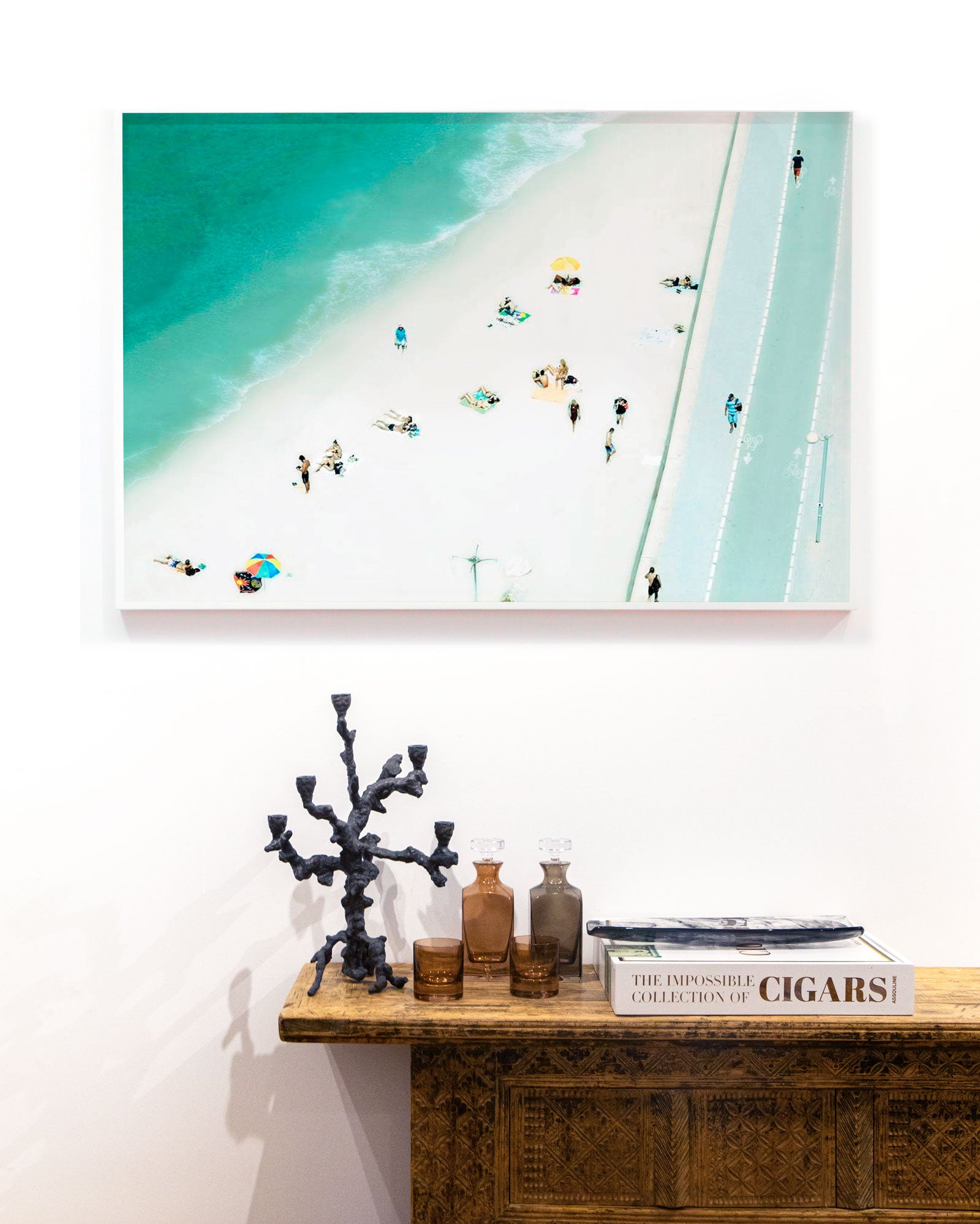 Graphic, Tel Aviv Beach by Stephane Dessaint