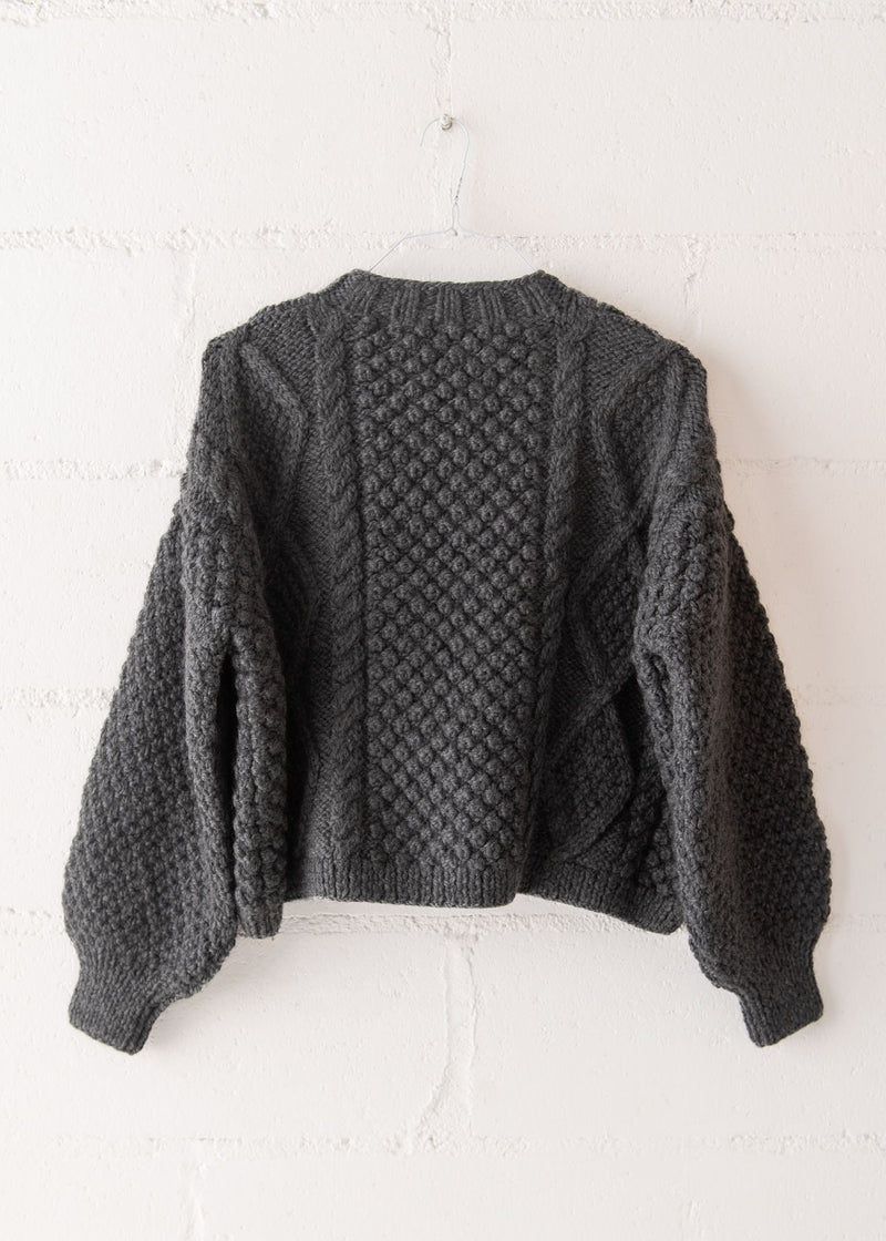 Kimmie Cardigan in Charcoal, from Mr. Mittens