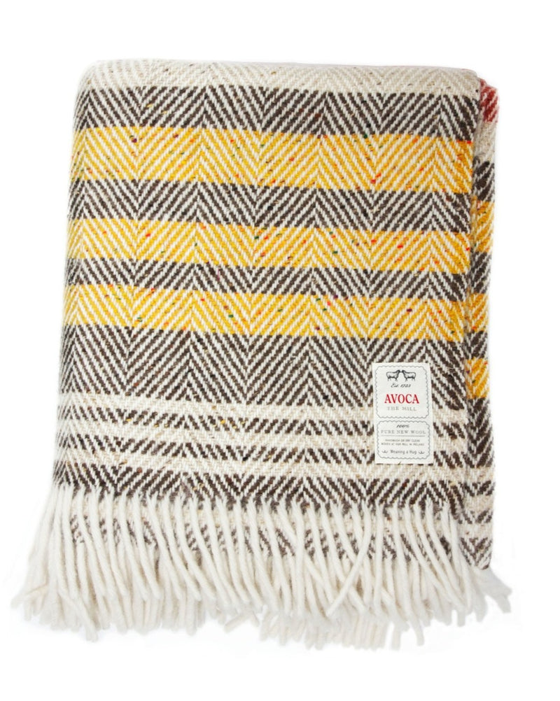Heavy Donegal Throw, from Avoca