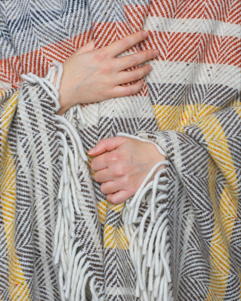 Heavy Donegal Throw, from Avoca