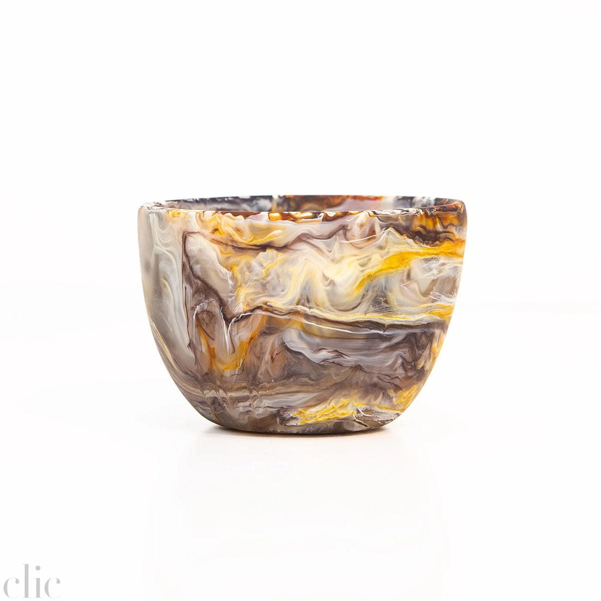 Small Deep Bowl in Mocha Swirl, from Nashi Home