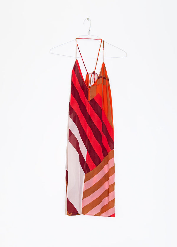 Miami Shibuya Dress in Coral, from Mapoesie