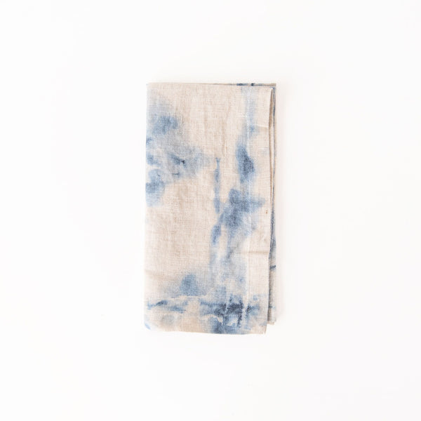 Tie dye set of 2 Linen Napkins, from Linen Tales