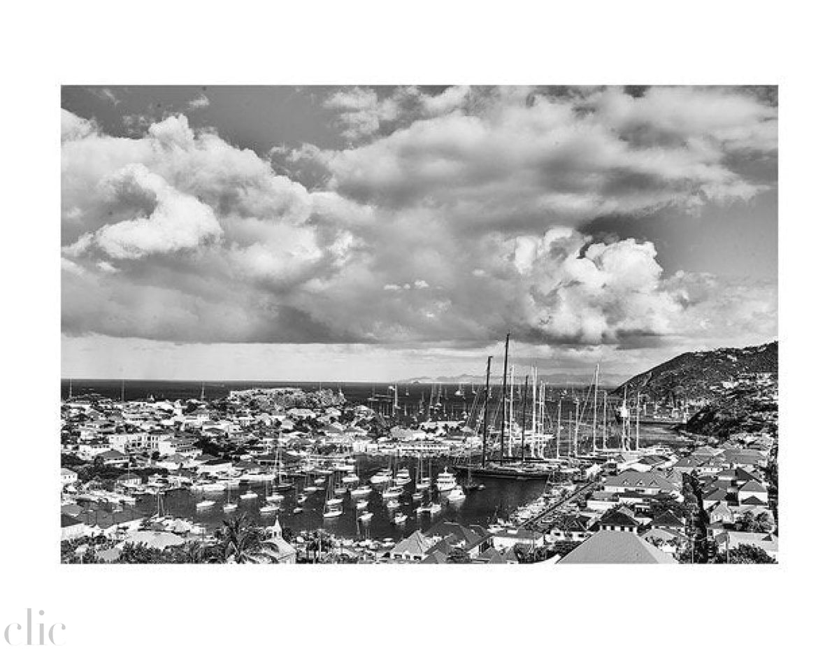 Gustavia Harbor by Antoine Verglas
