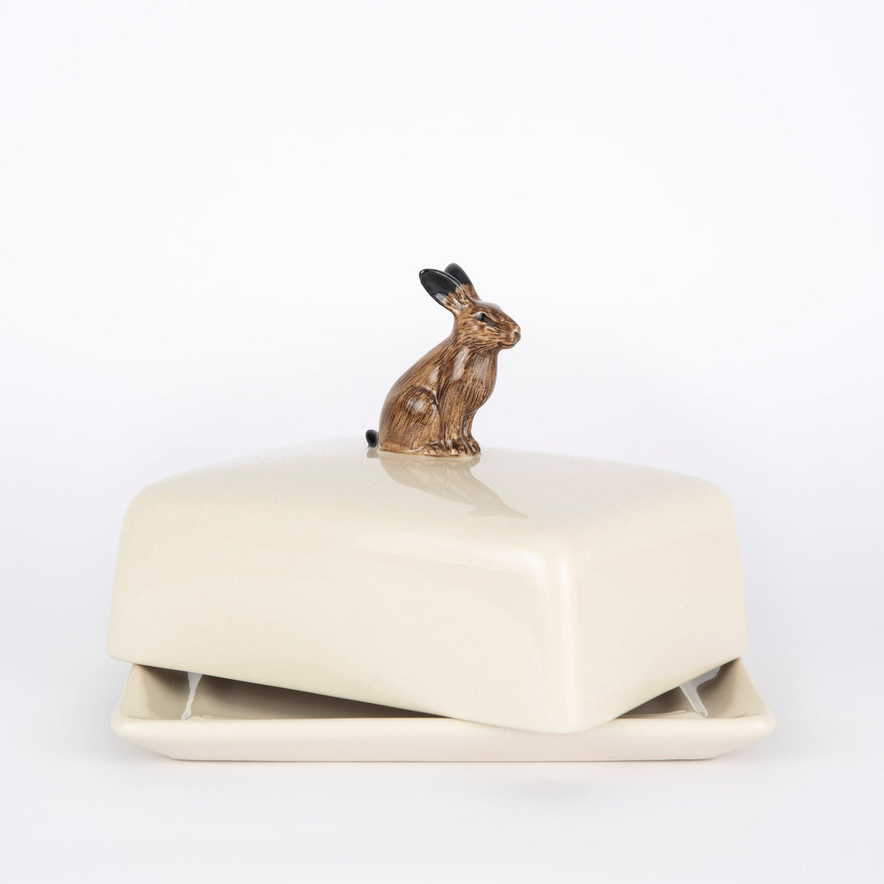 Hare Butter Dish, from Quail Ceramics
