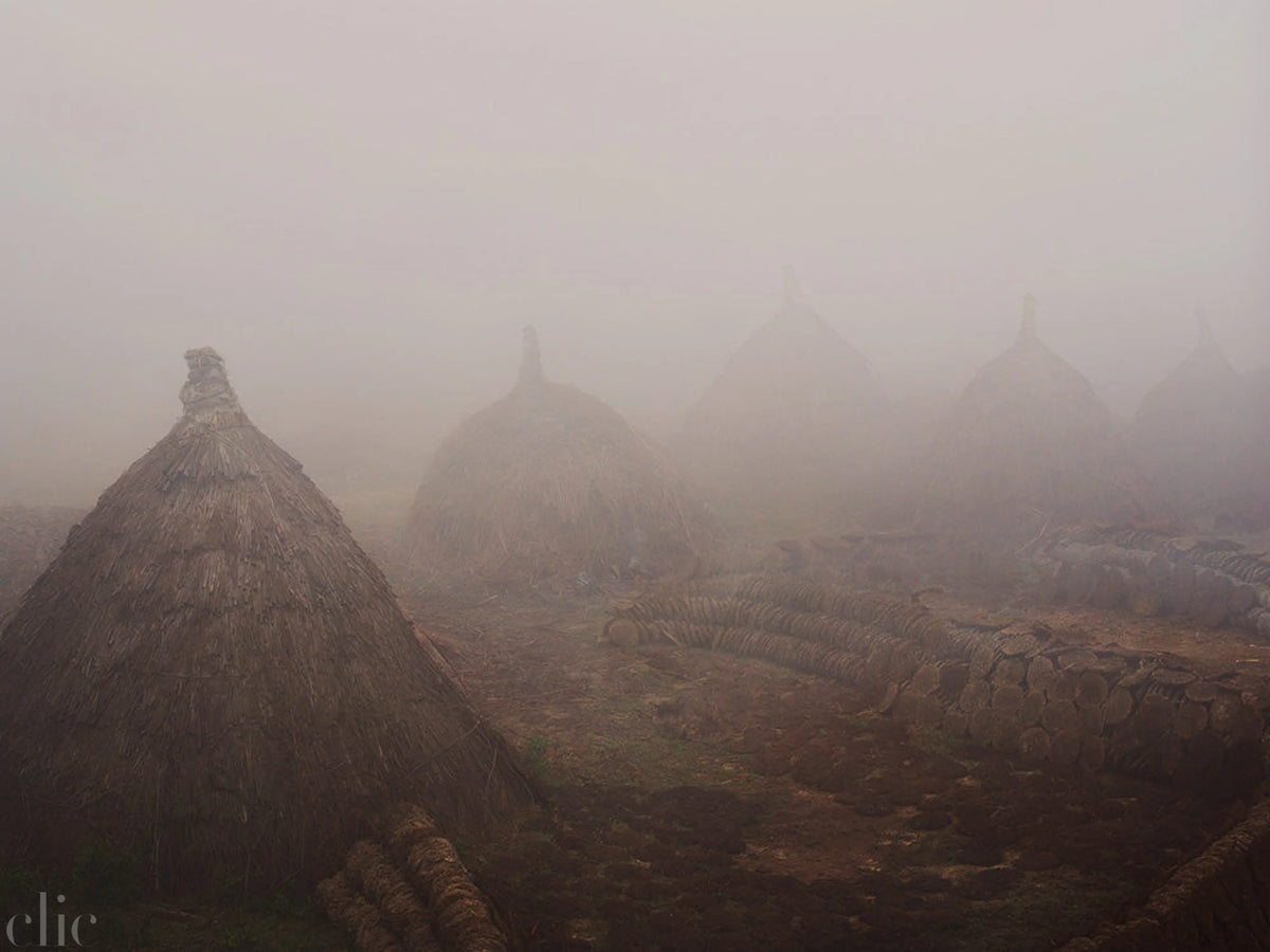 Hay, Cow Dung and Space II by Caleb Cain Marcus