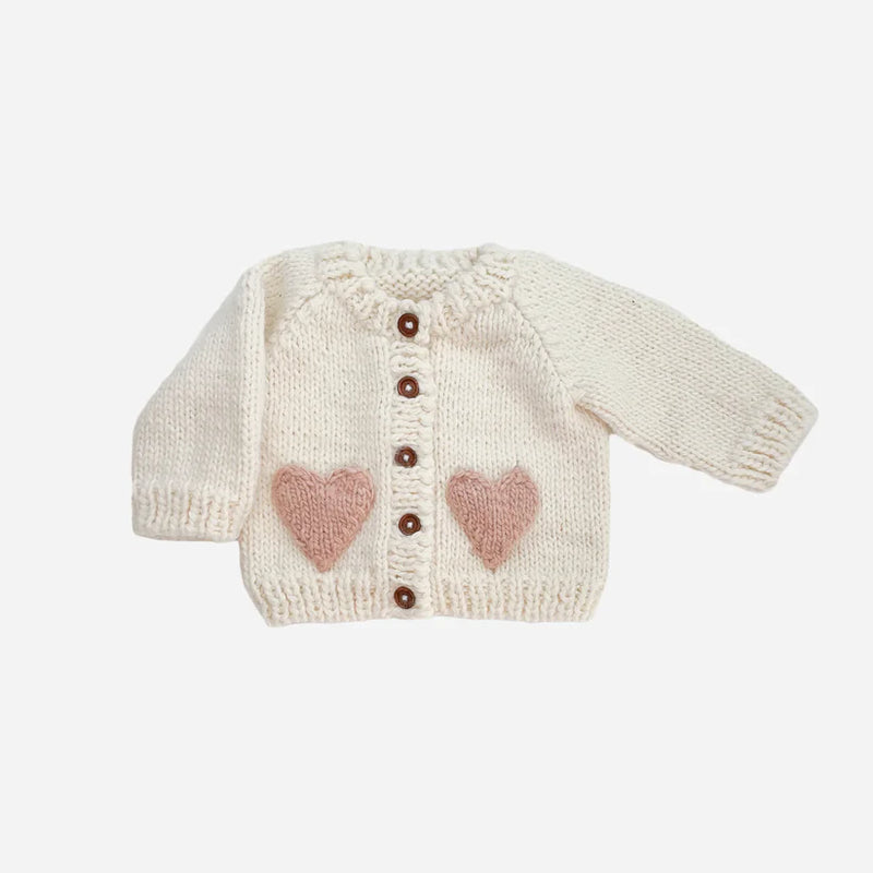 Heart Cardigan, from The Blueberry Hill