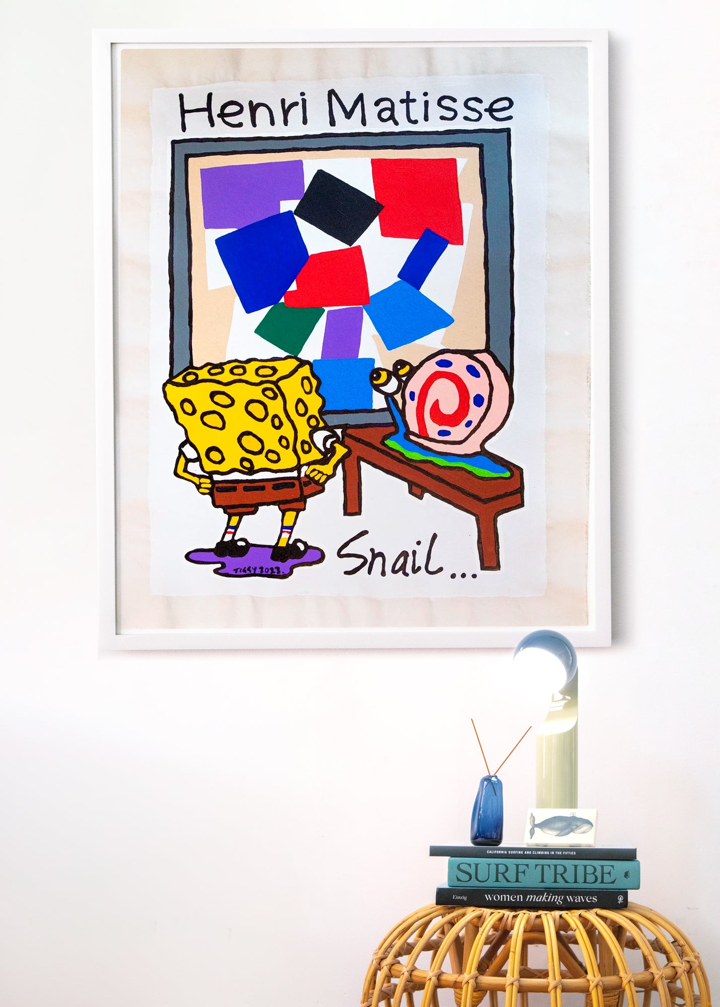 Henri Matisse Snail by Tiggy Ticehurst