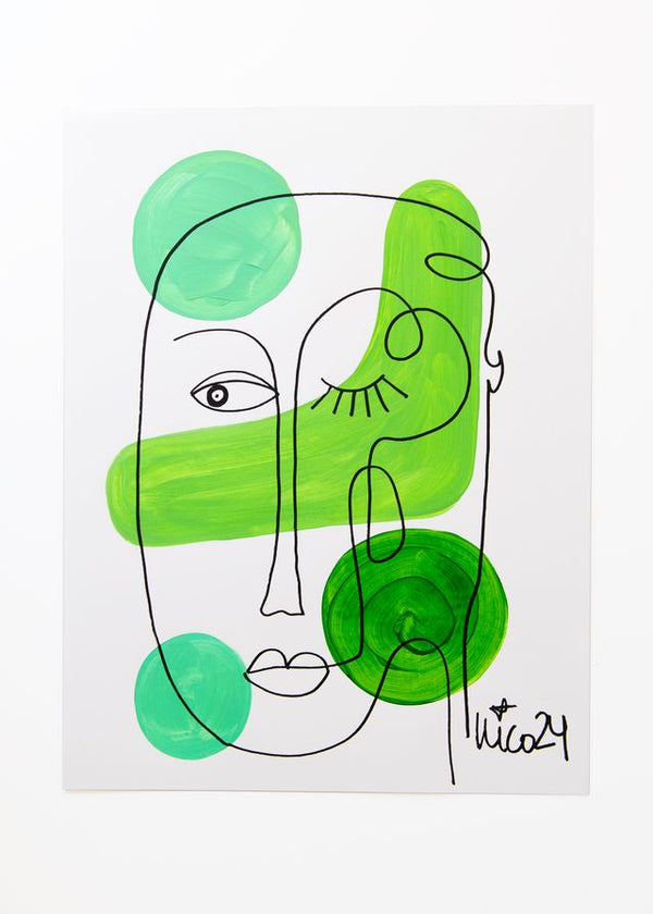 Medium Visage 2 in Colors, by Nicolette Schouten