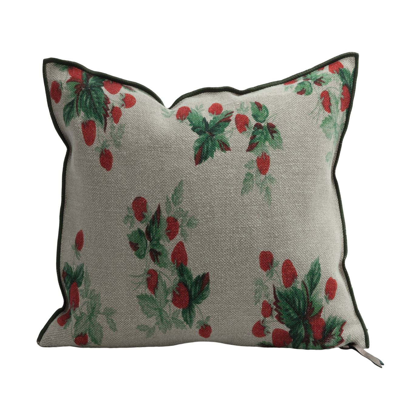 Wabi Sabi Les Fraises Pillow 26x26, from Maison de Vacances