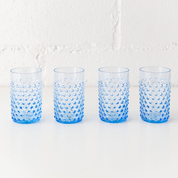 Hobnail Glass in Light Blue, from Anna von Lipa