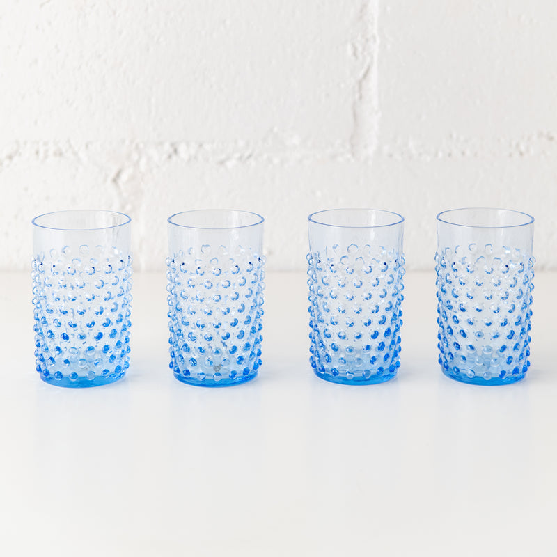 Hobnail Glass in Light Blue, from Anna von Lipa