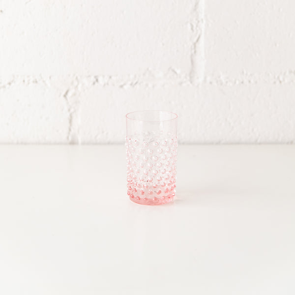 Hobnail Glass in Rosa, from Anna von Lipa