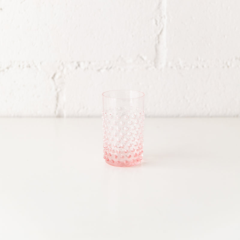 Hobnail Glass in Rosa, from Anna von Lipa