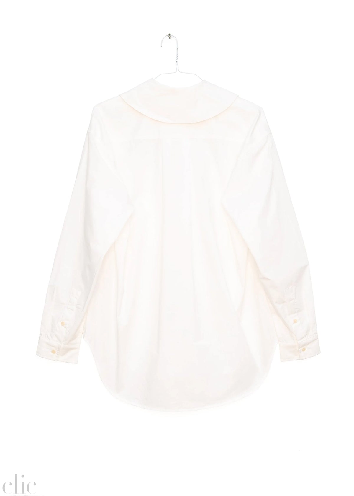 Hollis Oversized Shirt in Salt, from Emma Rothkopf