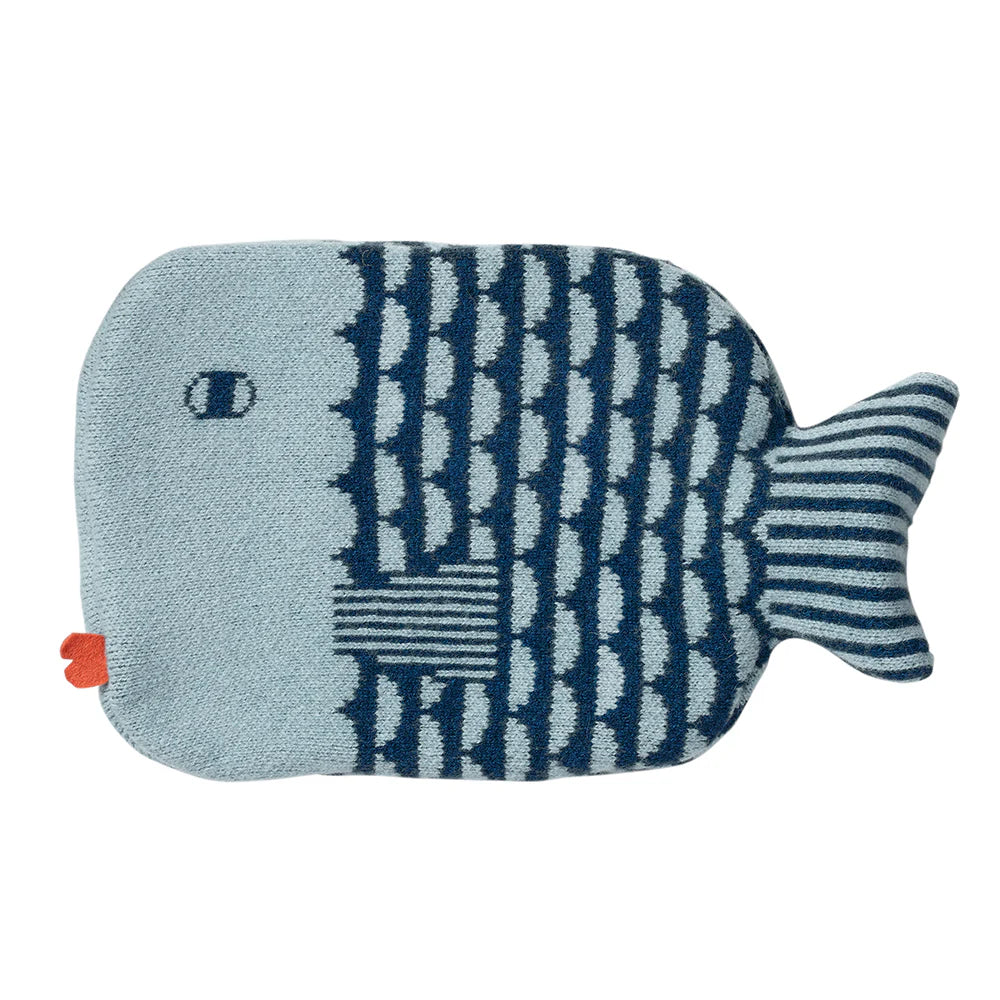 Finn Hot Water Bottle in Blue, from Donna Wilson
