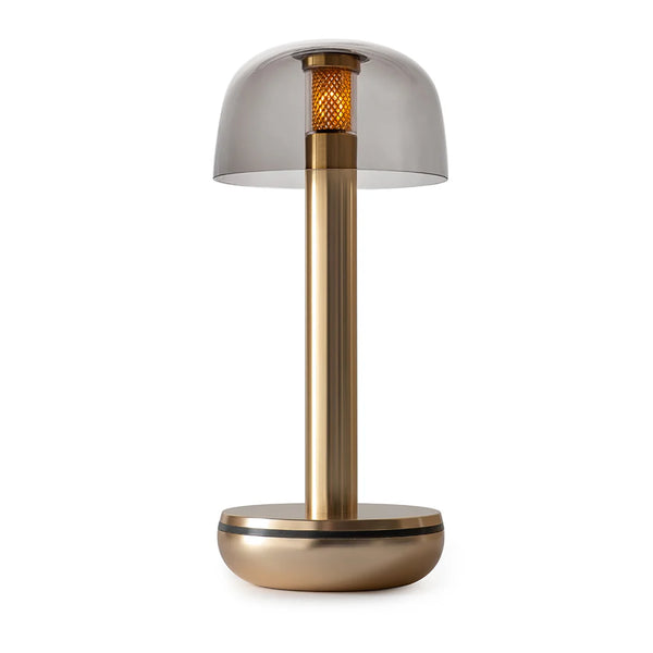 Two Table Light in Gold Smoke, from Humble