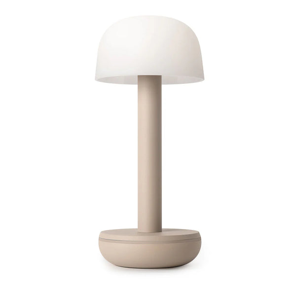 Humble Two Table Light in Beige Frosted, from Ameico