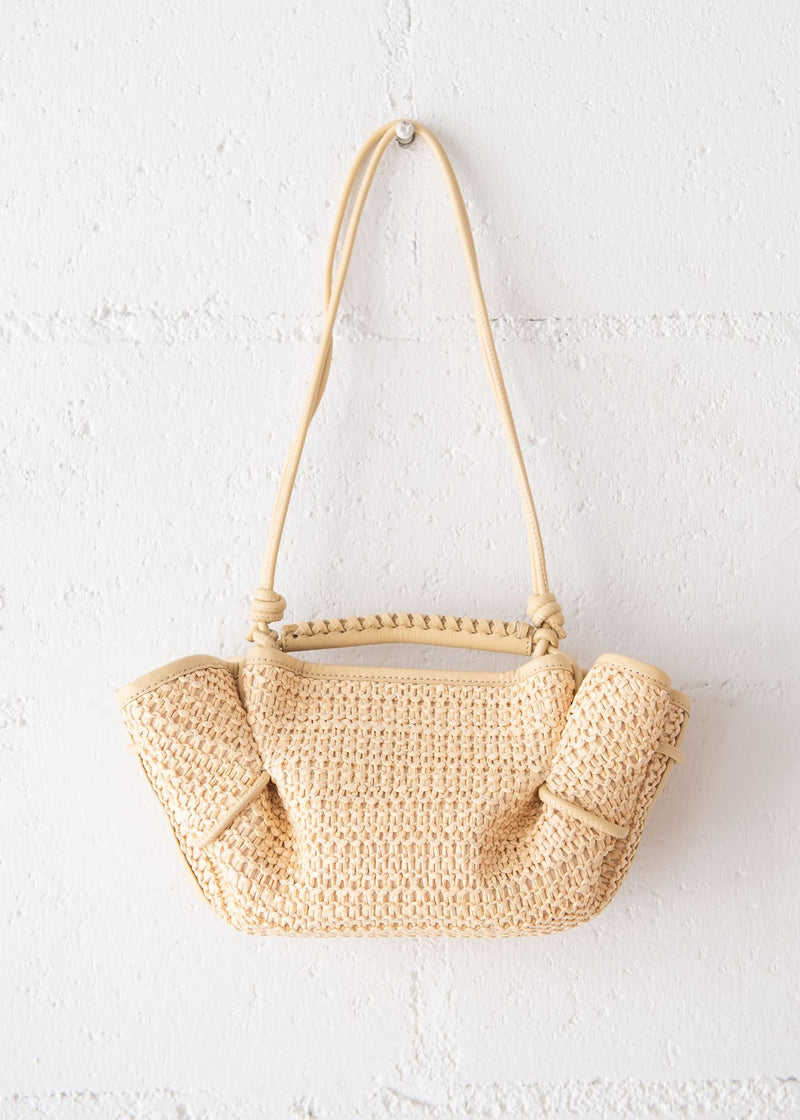 Arta Mini Raffia Bag in Natural, from Hereu