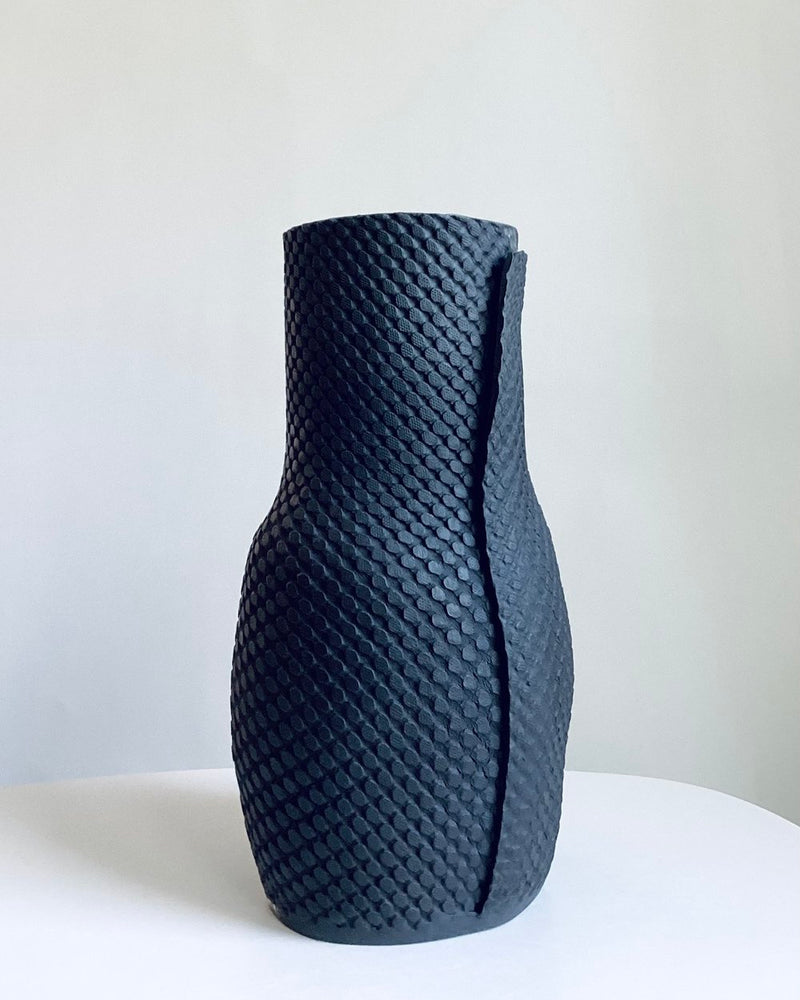Grid Bottle Vessels, from CYM Ceramics