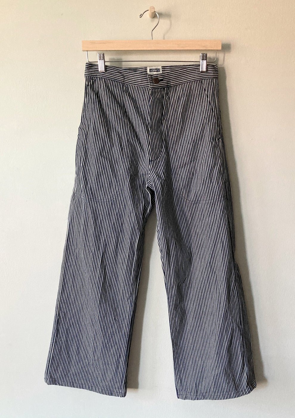 Sailor Pants in RR Stripe, from Uqnatu