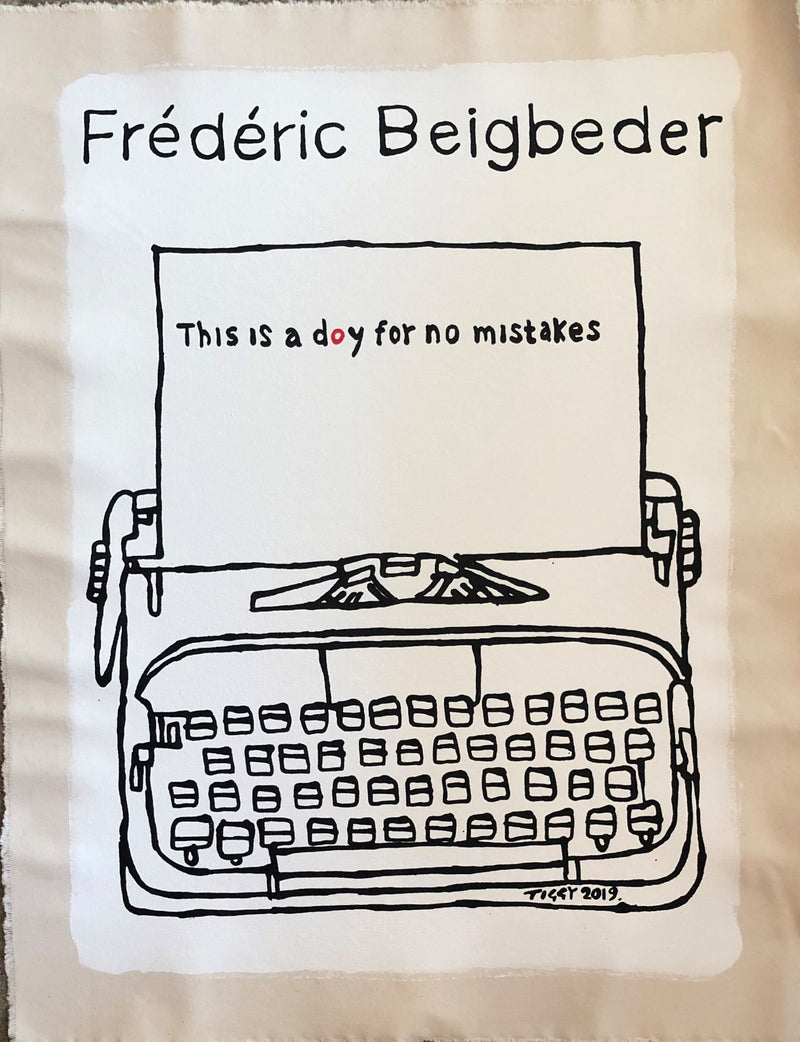 Frédéric Beigbeder by Tiggy Ticehurst