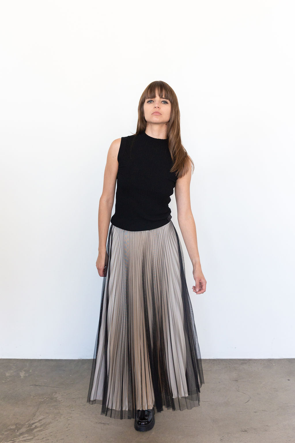 Fonteyn Skirt in Black, from Loyd Ford