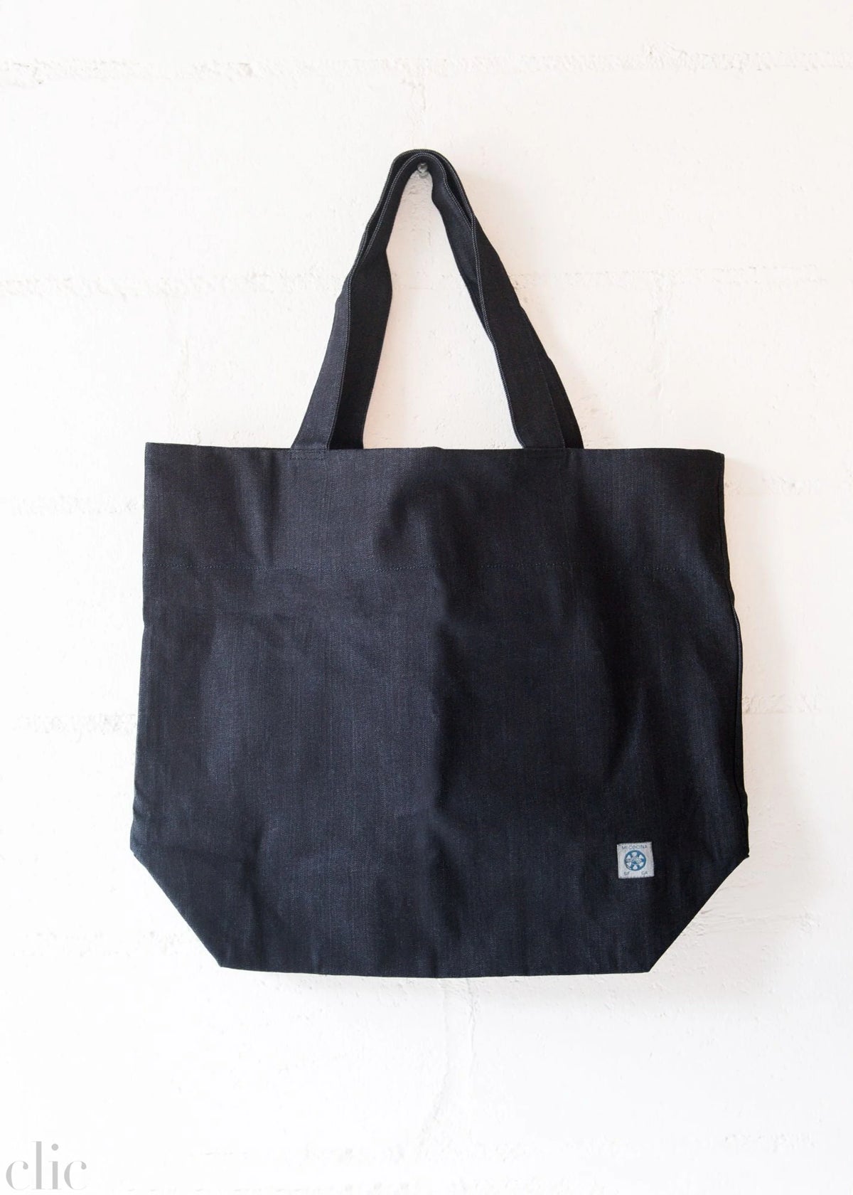 Tote Bag in Raw Vintage Denim, from Mi Cocina