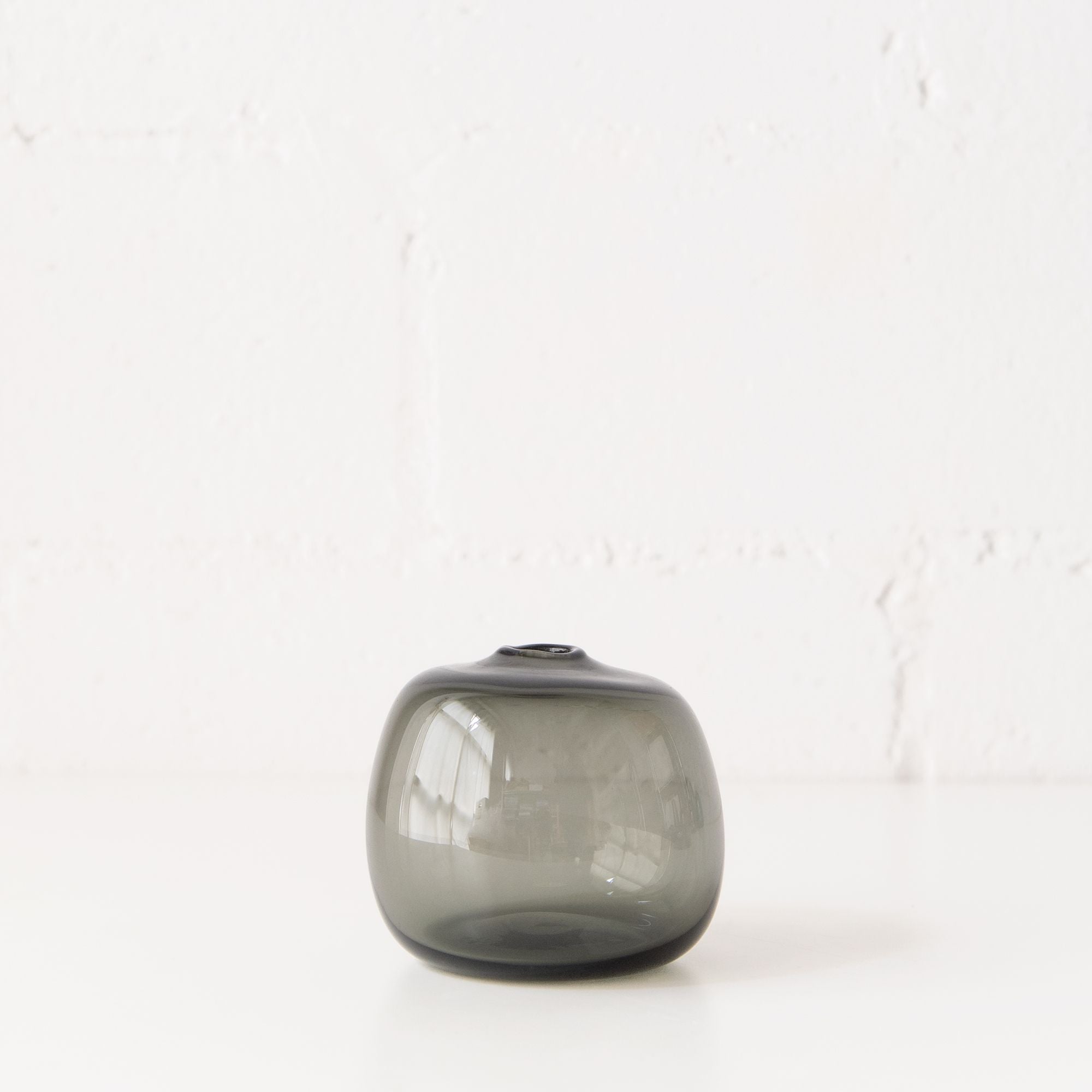 Big Gem Square Vase in Charcoal, from Gary Bodker