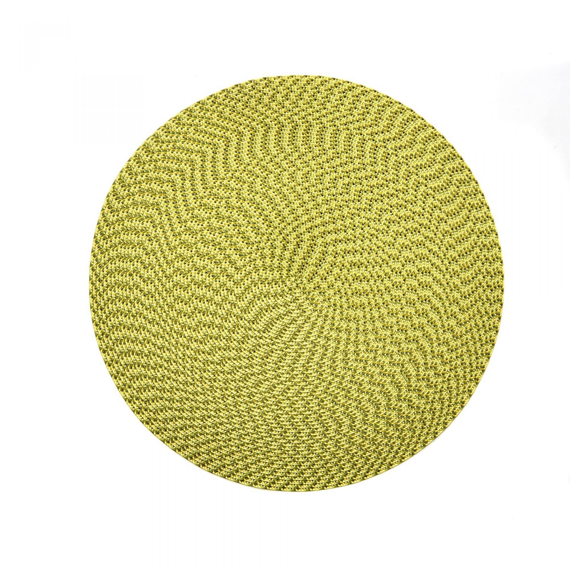 Ikat Coaster set of 4 in Citron, from Debroah Rhodes