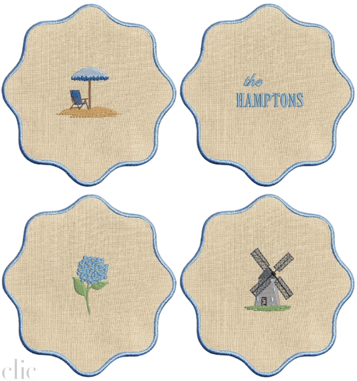 Hamptons Napkins from, NuYorkCloth