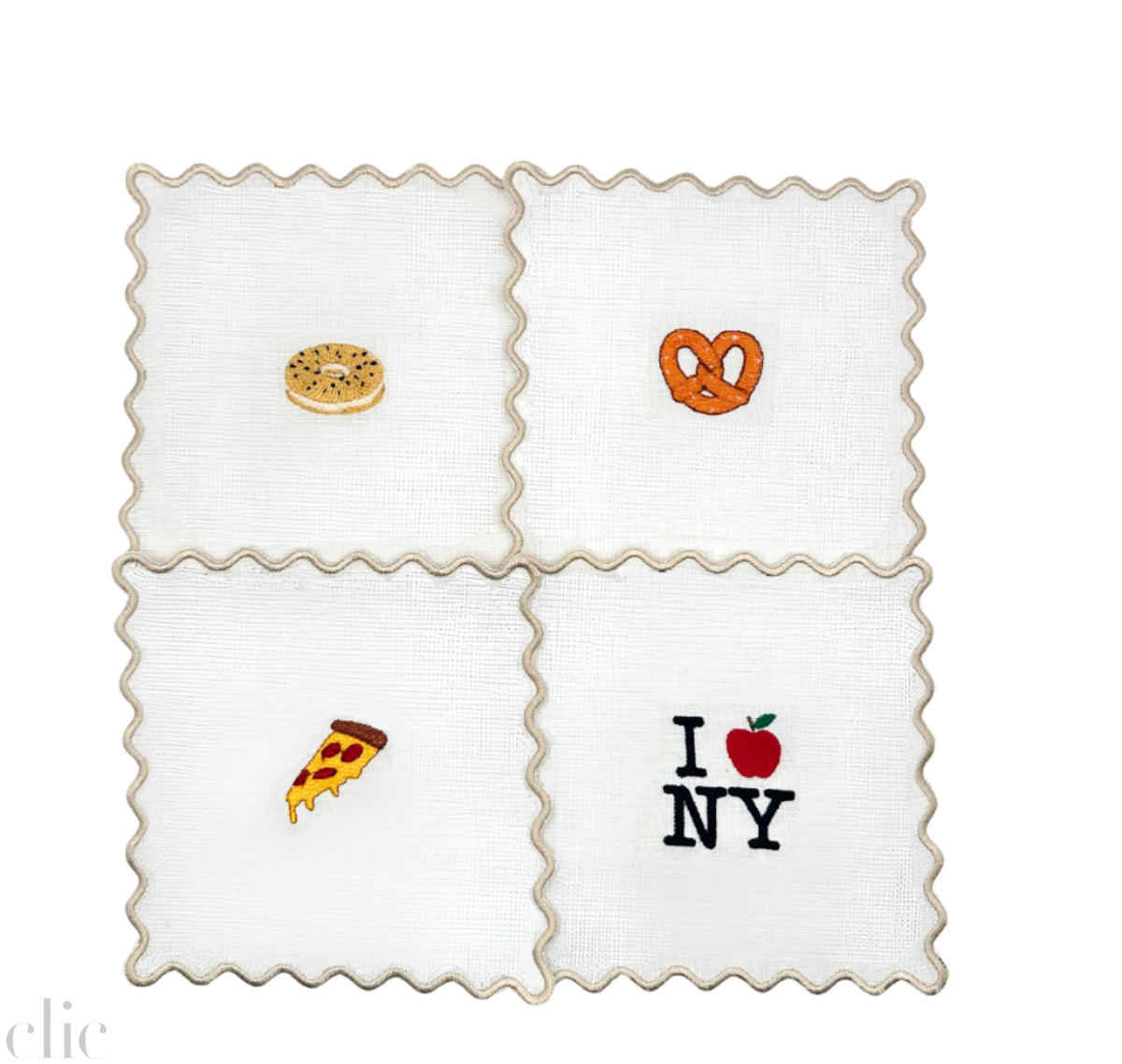 New York Food Icons, from NuYorkCloth