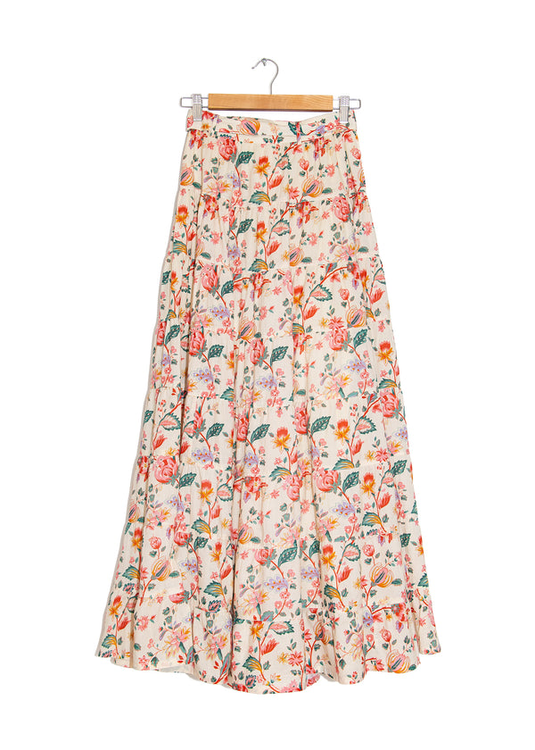 Indra Skirt in White, from V De Vinster
