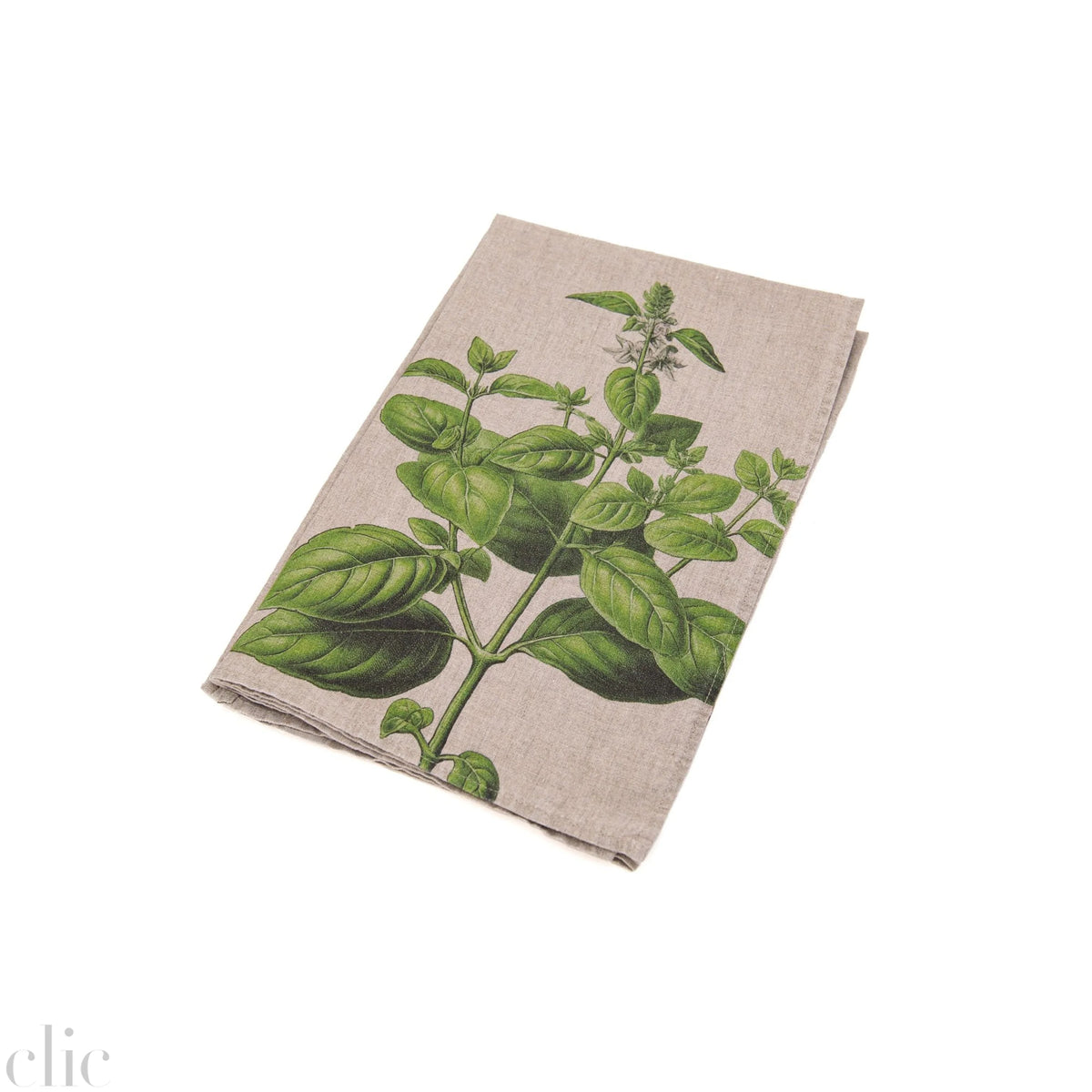 Set of 2 Tomato & Basil Kitchen Tea Towels, from Linoroom
