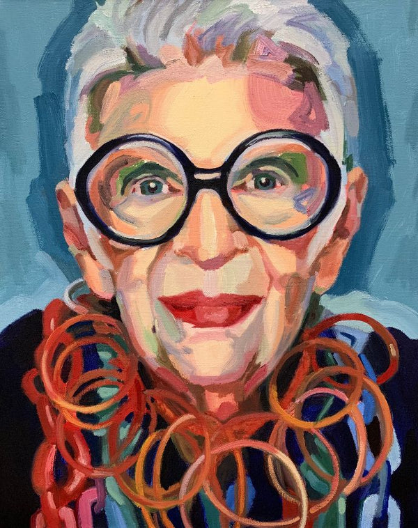 Iris Apfel by Jo Hay