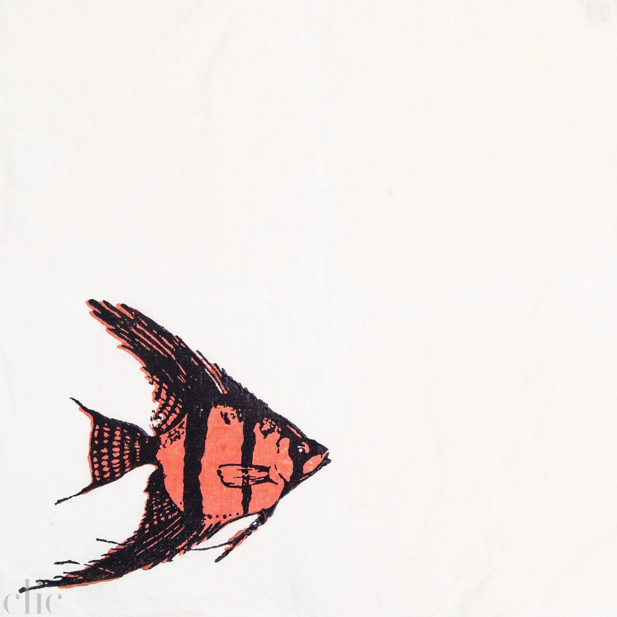 Ocean Napkin in Red, from Bertozzi