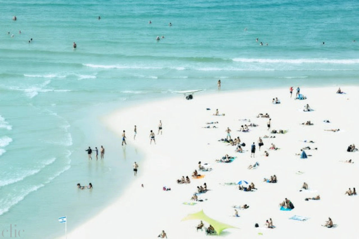 Heaven, Tel Aviv Beach by Stephane Dessaint