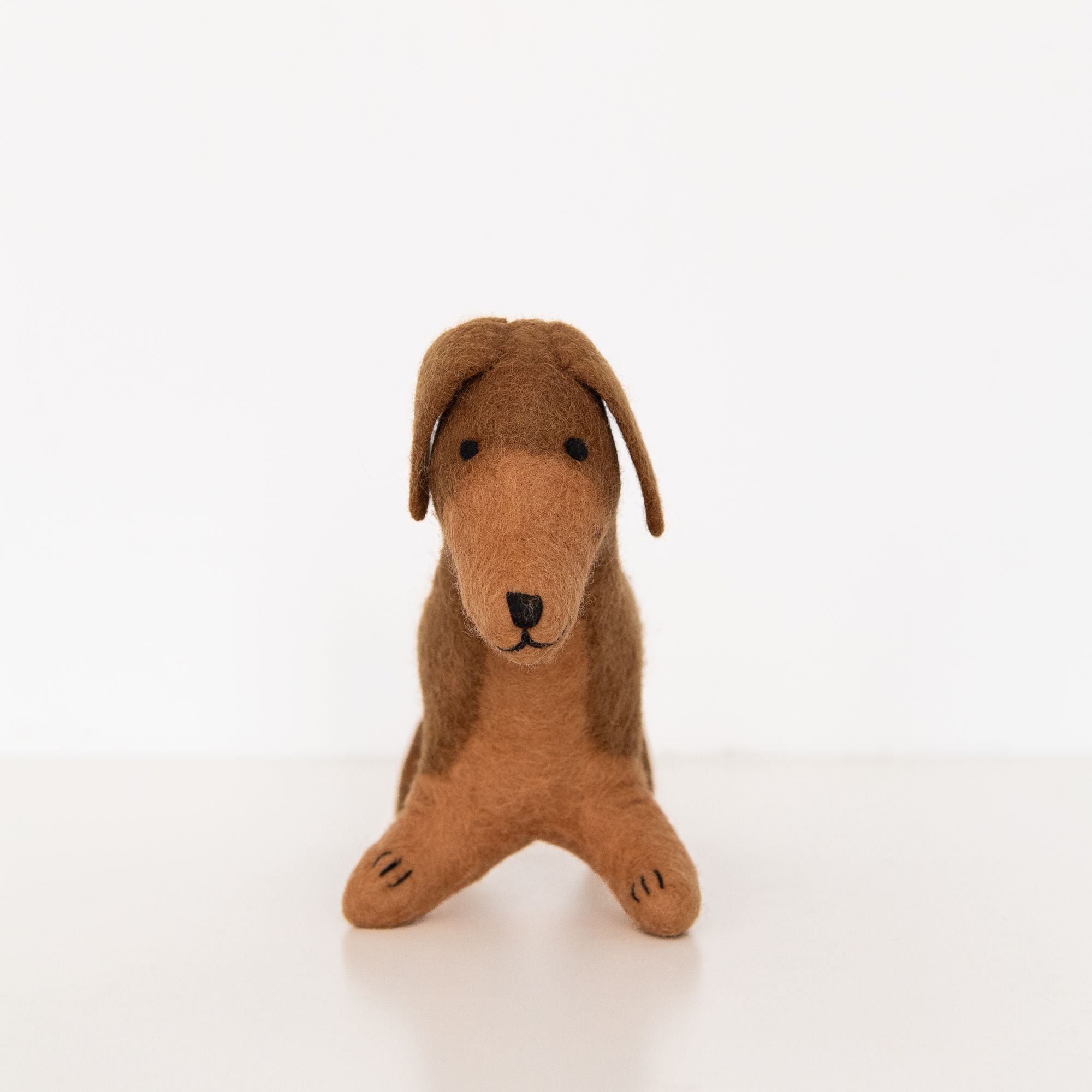 Hand Felted Dachshund, from Mulxiply