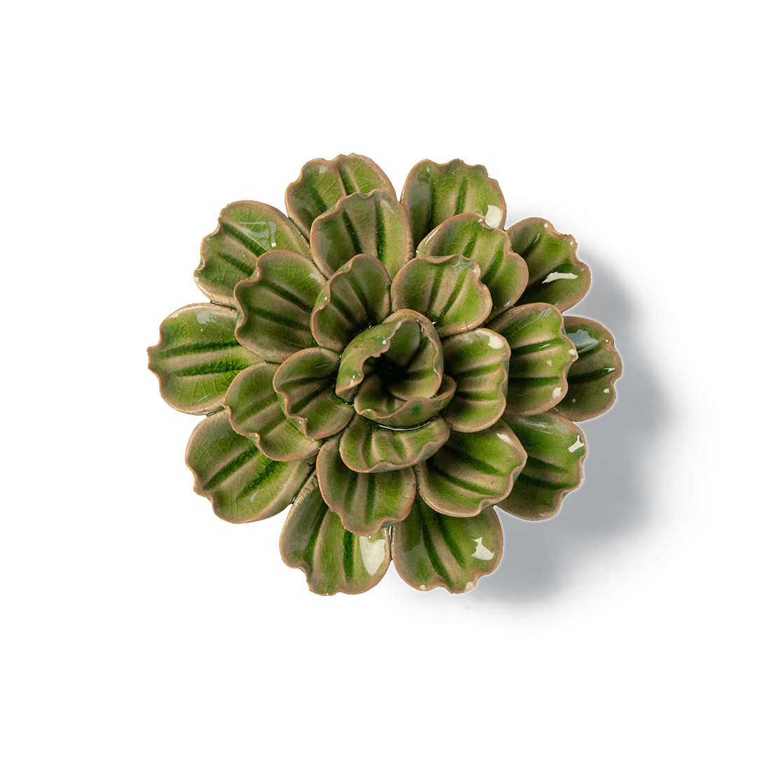 Japan Ceramic Flower Olive Petunia, from Chive